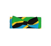 WZYCWB Tanzania Flag Bow Bandeau, Enfants Elastique Bow Accessoires Cheveux 0-6 Mois Noeuds Cheveux pour Nouveau-nés, Nourrissons, Tout-petits