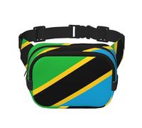WZYCWB Tanzania Flag Sac banane de sport, sac à bandoulière tendance et tendance, petit sac de voyage léger