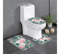 WZYCWB Tapis de salle de bain antidérapant licorne avec cheveux roses - Tapis de sol pour chambre à coucher - Tapis de bain - Décoration d'intérieur - Tapis en peluche
