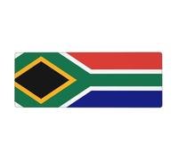 WZYCWB Tapis de souris motif drapeau de l'Afrique du Sud, 30 x 80 cm, tapis de souris de jeu adapté aux ordinateurs portables et aux environnements de bureau