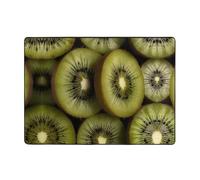 WZYCWB Tapis doux à poils courts imprimé tranches de fruits, 203,2 x 147,3 cm, moelleux et confortable pour le salon, la chambre, le bureau et le balcon.