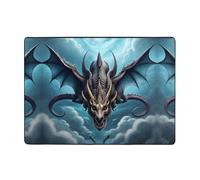 WZYCWB Tapis Flying Dragon Prints 203,2 x 147,3 cm, doux et antidérapant, adapté pour les tables de chevet, les bureaux, les balcons et autres espaces.