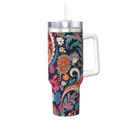WZYCWB Tasse à glaçons tendance avec motifs spirituels - Super isolation thermique et froide, un incontournable pour les voyages en plein air et le sport