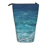 WZYCWB The Deep Blue Sea Boîte de rangement rétractable pour stylos, pinceaux de maquillage ou sacs à cordon de serrage.