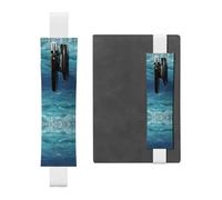 WZYCWB The Deep Sea Porte-stylo en cuir réglable pour la rentrée des classes