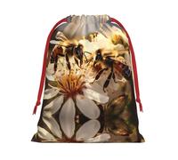 WZYCWB The Honeybee M Sacs cadeaux imprimés Idéal pour les mariages, Noël et les vacances S/M/L