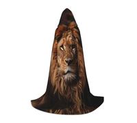 WZYCWB The Lion's Gaze Cape à capuche imprimée Taille M Taille S/M/L