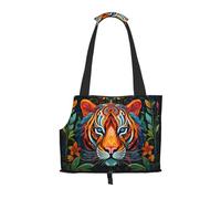 WZYCWB The Mighty Tiger Sac à bandoulière léger et respirant pour petit animal de compagnie