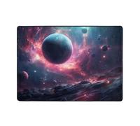 WZYCWB The Stars are Falling. Tapis de sol imprimé pour décoration d'intérieur - 203,2 x 147,3 cm, tapis doux et confortable pour bureau et salon