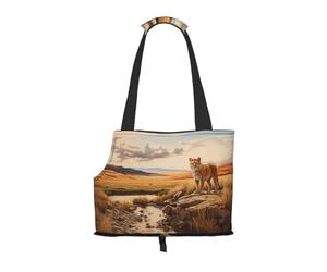 WZYCWB The tiger is strong. Sac à bandoulière imprimé pour animal de compagnie, léger, respirant, petit sac à bandoulière pour animal de compagnie