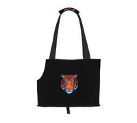 WZYCWB Tiger Head Sac de voyage léger pour chats et sac à bandoulière respirant pour petit chien pour un transport facile
