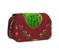 WZYCWB Trousse à crayons portable à motif pastèque Big Eye idéale pour organiser les stylos au bureau ou ranger des pinceaux de maquillage