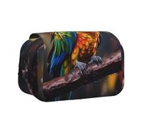 WZYCWB Trousse à crayons portable à motif perroquet coquin idéale pour organiser des stylos au bureau ou ranger des pinceaux de maquillage