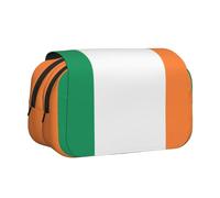 WZYCWB Trousse à crayons portable avec drapeau irlandais idéale pour organiser les stylos au bureau ou ranger des pinceaux de maquillage