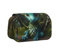 WZYCWB Trousse à crayons portable avec impression magique, idéale pour organiser les stylos au bureau ou ranger des pinceaux de maquillage