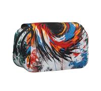 WZYCWB Trousse à crayons portable avec motif tourbillons de graffiti, idéale pour organiser les stylos au bureau ou ranger des pinceaux de maquillage