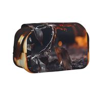 WZYCWB Trousse à crayons portable avec rose fanée, idéale pour organiser les stylos au bureau ou ranger des pinceaux de maquillage