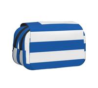 WZYCWB Trousse à crayons portable drapeau grec, idéale pour organiser les stylos au bureau ou ranger des pinceaux de maquillage