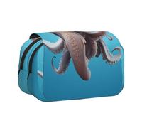 WZYCWB Trousse à crayons portable Dumbo la pieuvre idéale pour organiser les stylos au bureau ou ranger des pinceaux de maquillage