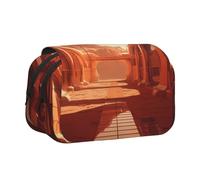 WZYCWB Trousse à crayons portable Dune Building idéale pour organiser les stylos au bureau ou ranger des pinceaux de maquillage
