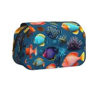 WZYCWB Trousse à crayons portable en forme de poisson sous-marin, idéale pour organiser les stylos au bureau ou ranger des pinceaux de maquillage