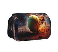 WZYCWB Trousse à crayons portable Lightning Tennis idéale pour organiser les stylos au bureau ou ranger des pinceaux de maquillage