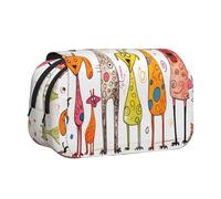 WZYCWB Trousse à crayons portable pour chiens de grande taille et de petite taille, idéale pour organiser les stylos au bureau ou ranger des pinceaux de maquillage