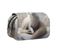 WZYCWB Trousse à crayons portable Quiet Fox idéale pour organiser les stylos au bureau ou ranger des pinceaux de maquillage