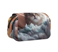 WZYCWB Trousse à crayons portable Tom Thumb Printing idéale pour organiser les stylos au bureau ou ranger des pinceaux de maquillage