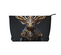 WZYCWB Trousse de toilette à motif cerf de couleur unie, indispensable pour organiser les cosmétiques et les produits de soins de la peau., Petit cerf mécanique, Taille unique
