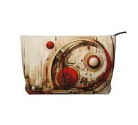 WZYCWB Trousse de toilette à motif chat rayé, indispensable pour organiser les cosmétiques et produits de soins de la peau., Motifs étranges, Taille unique