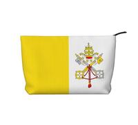 WZYCWB Trousse de toilette à motif drapeau du Wyoming, indispensable pour organiser les cosmétiques et les produits de soins de la peau., Drapeau du Vatican, Taille unique