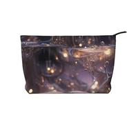 WZYCWB Trousse de toilette à motif plumage, indispensable pour organiser les cosmétiques et produits de soins de la peau., Rose crystal, Taille unique