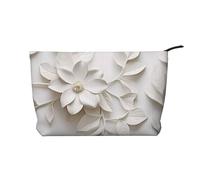 WZYCWB Trousse de toilette à motif raton laveur parmi les fruits, indispensable pour organiser les cosmétiques et les produits de soins de la peau., Gravure blanc pur, Taille unique