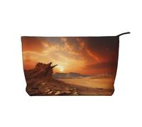 WZYCWB Trousse de toilette Windmills à motifs, indispensable pour organiser les cosmétiques et les produits de soins de la peau., blé, Taille unique