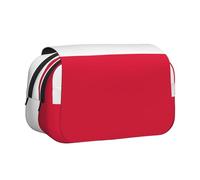 WZYCWB Trousse portable à motif drapeau polonais idéale pour organiser les stylos au bureau ou ranger des pinceaux de maquillage
