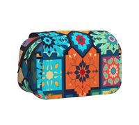 WZYCWB Trousse portable à motifs variés, idéale pour organiser les stylos au bureau ou ranger des pinceaux de maquillage