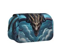 WZYCWB Trousse portable Flying Dragon idéale pour organiser les stylos au bureau ou ranger des pinceaux de maquillage
