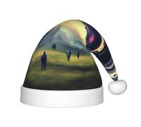 WZYCWB UFO Landing Chapeau de fête de Noël à motifs, cadeau d'activités de classe pour enfants, accessoire de décoration de Noël