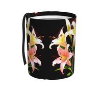 WZYCWB Un bouquet de lys en pleine floraison à suspendre pour voiture, pratique et pratique, adaptée à plusieurs modèles de voiture, offrant un espace de rangement idéal