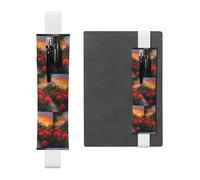 WZYCWB Une belle trousse à crayons Castle Diary, des porte-stylos en PVC et des porte-stylos avec bandes élastiques et marque-pages sont le meilleur choix de cadeau.