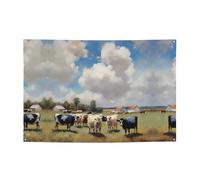 WZYCWB Une grande ferme Bannière de fête à motifs, parfaite pour les anniversaires, les fêtes de Noël, les remises de diplômes, les anniversaires