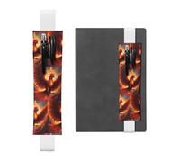 WZYCWB Une jolie pochette à crayons Phoenix, des porte-stylos en PVC et des porte-stylos avec bandes élastiques et marque-pages sont le meilleur choix de cadeau.