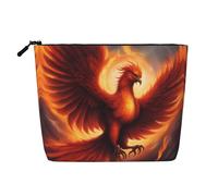 WZYCWB Une jolie trousse de maquillage à motif phénix, trousse de maquillage de voyage, sac de rangement multifonctionnel, rangement pour les nécessités quotidiennes