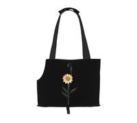 WZYCWB Unknown Flower Sac de voyage léger pour chats et sac à bandoulière respirant pour petit chien pour un transport facile