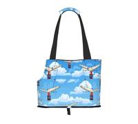 WZYCWB Wings in the sky Sac à bandoulière pour animal domestique léger et respirant