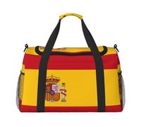 WZYCWB Wyoming State Flag Sac de voyage portable sac de w nd sac de fitness sac de yoga adapté pour le fitness et d'autres scénarios, Drapeau espagn, Taille unique