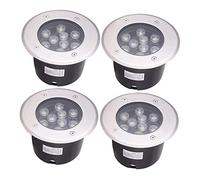 WZYDYDY Spot LED extérieur,Extérieur IP67 AC85-265V Embarqué Étanche à la poussière Lumières de Paysage Prairie Jardin Décoration 4 PIÈCES(Green Light,1W)