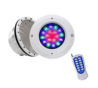 WZYJLyds Lumières de Piscine sous-Marine Par56 45W RGB Éclairage de Piscine avec Niche 12V AC IP68 Spot Piscine Encastrable avec Télécommande