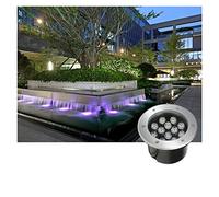WZYJLyds Spot LED Piscine Encastrable IP68 Étanche 12V Eclairage sous Marin pour Piscine, Fontaine, Piscine(Blanc Froid,6W)
